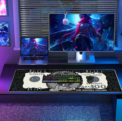 The gaming mat with Morty from “Rick and Morty”